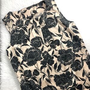 Talbots Vintage Floral Blouse